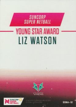 2018 Tap 'N' Play Suncorp Super Netball - Team of the Year #SSNA-12 Liz Watson Back
